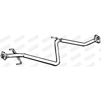 Tuyau d'échappement WALKER [14307]