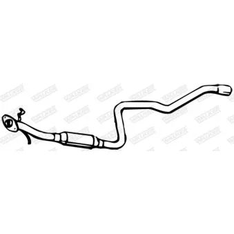 WALKER 15061 - Silencieux central