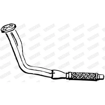 WALKER 15567 - Tuyau d'échappement