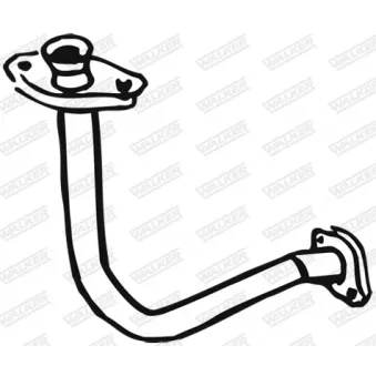 WALKER 16340 - Tuyau d'échappement