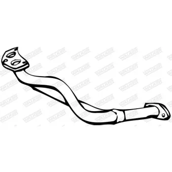 WALKER 16693 - Tuyau d'échappement