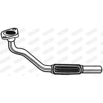 WALKER 17000 - Tuyau d'échappement
