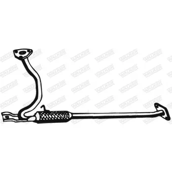 Tuyau d'échappement WALKER [18110]