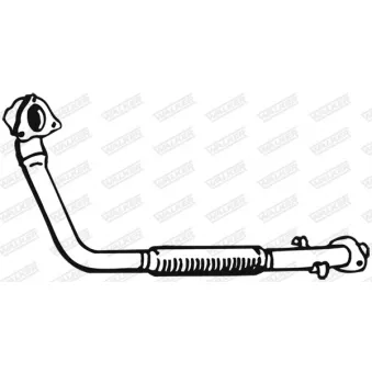 Tuyau d'échappement WALKER [18144]