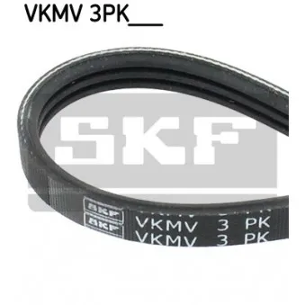 Courroie trapézoïdale à nervures SKF VKMV 3PK1120