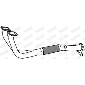 Tuyau d'échappement WALKER [19627]