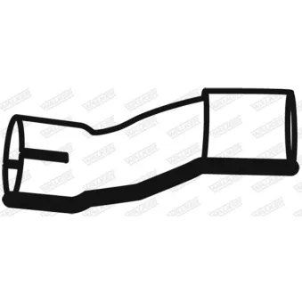 Tuyau d'échappement WALKER [19711]