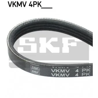 Courroie trapézoïdale à nervures SKF VKMV 4PK1520 pour VOLVO FL6 2.5 D - 68cv