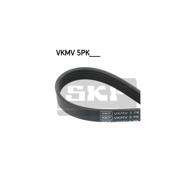 Kit De Courroie Trapézoïdale SKF VKMA38339 - Pour BMW Série 1/3/X1 Diesel, 6 Nervures, Longueur 1817 Mm Courroie 6 Nervures EPDM