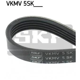Courroie trapézoïdale à nervures SKF VKMV 5SK694 pour FORD MONDEO 1.6 Ti - 125cv