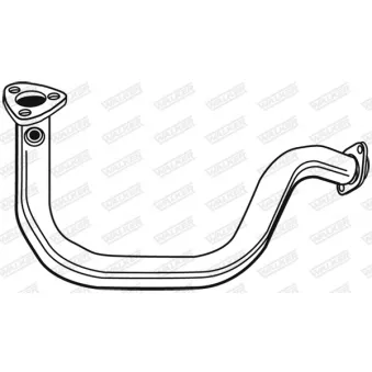 WALKER 21807 - Tuyau d'échappement