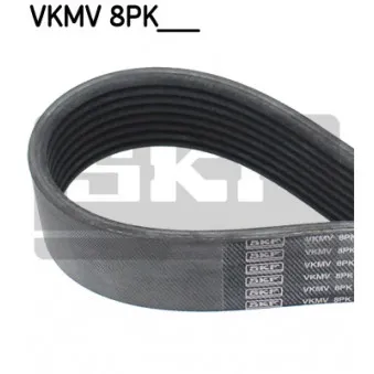 SKF VKMV 8PK1226 - Courroie trapézoïdale à nervures