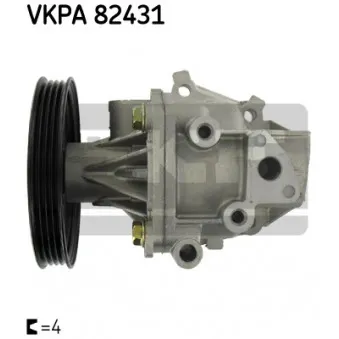 SKF VKPA 82431 - Pompe à eau