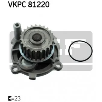 SKF VKPC 81220 - Pompe à eau