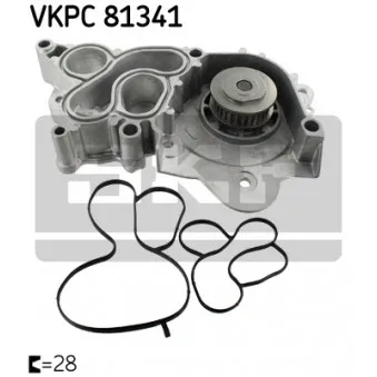 Pompe à eau SKF VKPC 81341