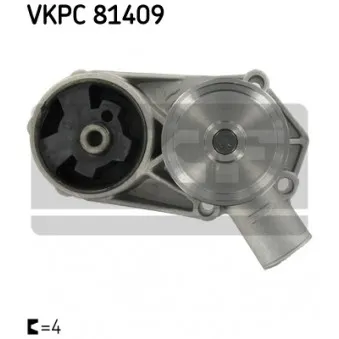 SKF VKPC 81409 - Pompe à eau