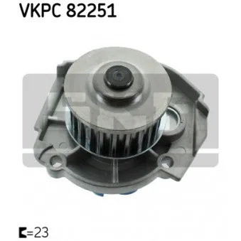 SKF VKPC 82251 - Pompe à eau