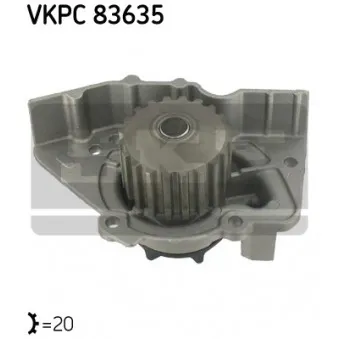 Pompe à eau SKF VKPC 83635