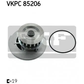 Pompe à eau SKF VKPC 85206