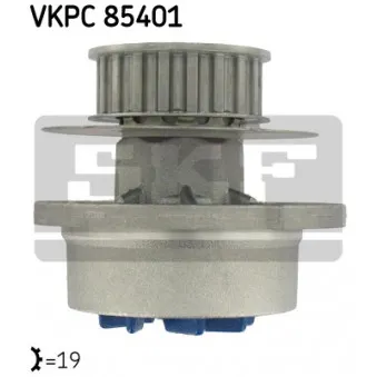 SKF VKPC 85401 - Pompe à eau