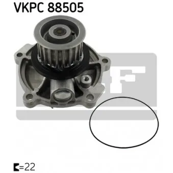 Pompe à eau SKF VKPC 88505