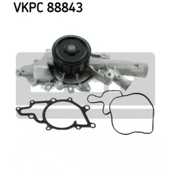 Pompe à eau SKF VKPC 88843 pour MERCEDES-BENZ CLASSE E E 270 CDI - 170cv