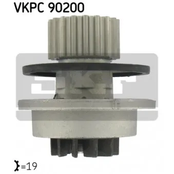 SKF VKPC 90200 - Pompe à eau