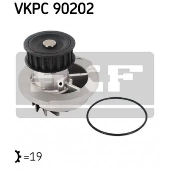 Pompe à eau SKF VKPC 90202