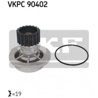 SKF VKPC 90402 - Pompe à eau