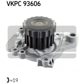 SKF VKPC 93606 - Pompe à eau
