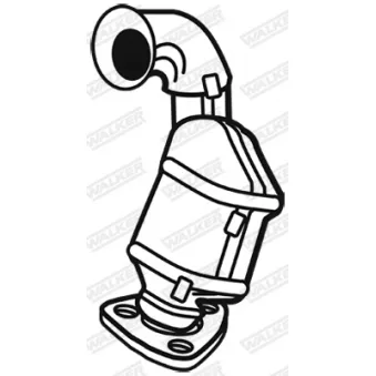 Catalyseur WALKER OEM 60802074