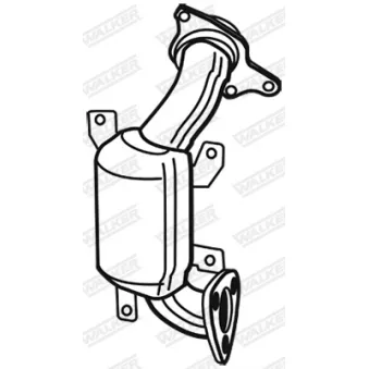 Précatalyseur WALKER OEM 18190RBDE00