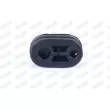 WALKER 80463 - Bandes de caoutchouc, échappement