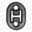 WALKER 80478 - Bandes de caoutchouc, échappement