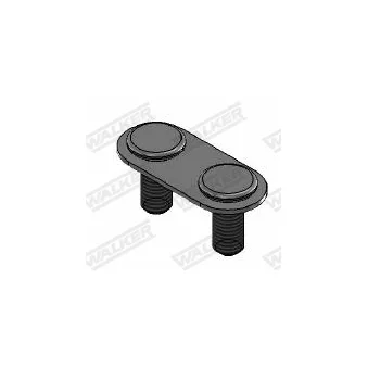 Bandes de caoutchouc, échappement WALKER 82041