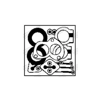 Kit d'assemblage, silencieux WALKER 85767