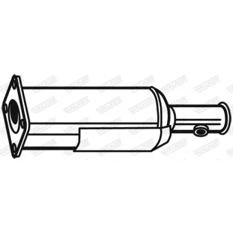 Filtre à particules / à suie, échappement WALKER OEM 174018