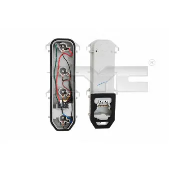 TYC 11-0231-WP-2 - Support de lampe, feu arrière