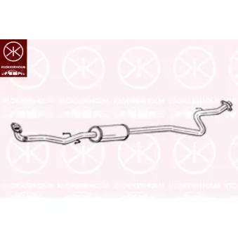 KLOKKERHOLM 294-007 - Silencieux central