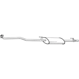 Silencieux avant KLOKKERHOLM [294-217]