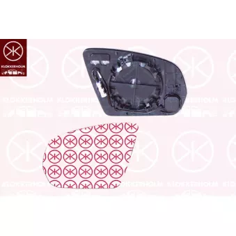 Verre de rétroviseur, rétroviseur extérieur KLOKKERHOLM 35301065