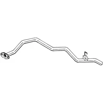 Tuyau d'échappement KLOKKERHOLM [440-377]