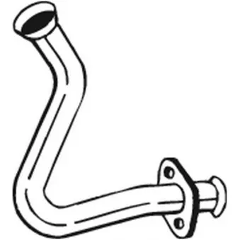 KLOKKERHOLM 713-247 - Tuyau d'échappement