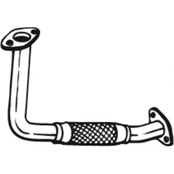 Tuyau d'échappement KLOKKERHOLM [750-105]