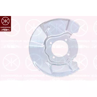 Déflecteur, disque de frein avant droit KLOKKERHOLM 8128378