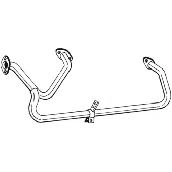 Tuyau d'échappement KLOKKERHOLM [847-445]