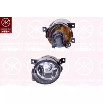 Projecteur antibrouillard avant gauche KLOKKERHOLM OEM 1T0941699H