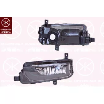 Projecteur antibrouillard avant droit KLOKKERHOLM 95650282