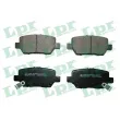 LPR 05P2226 - Jeu de 4 plaquettes de frein arrière