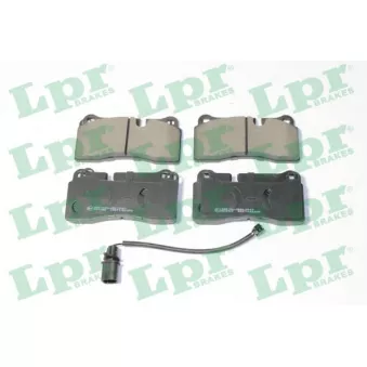 Jeu de 4 plaquettes de frein arrière LPR OEM 32000561
